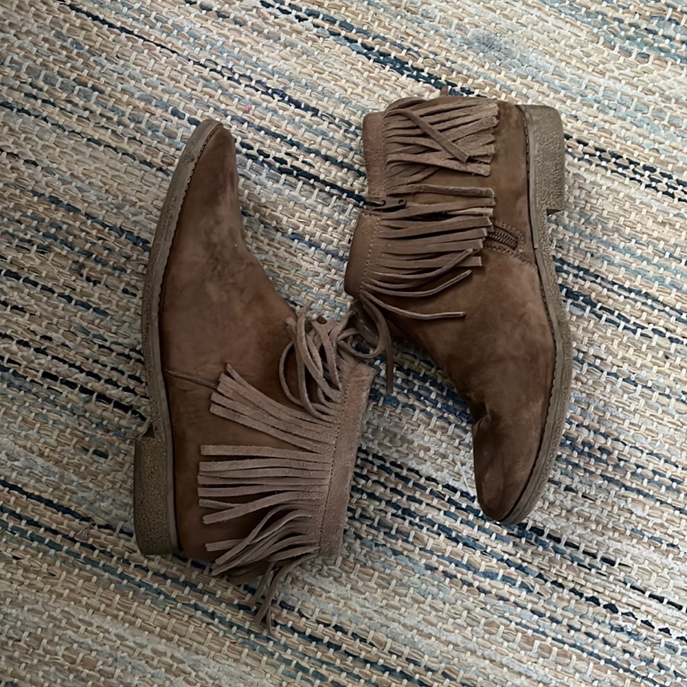 Mossimo Fringe Booties